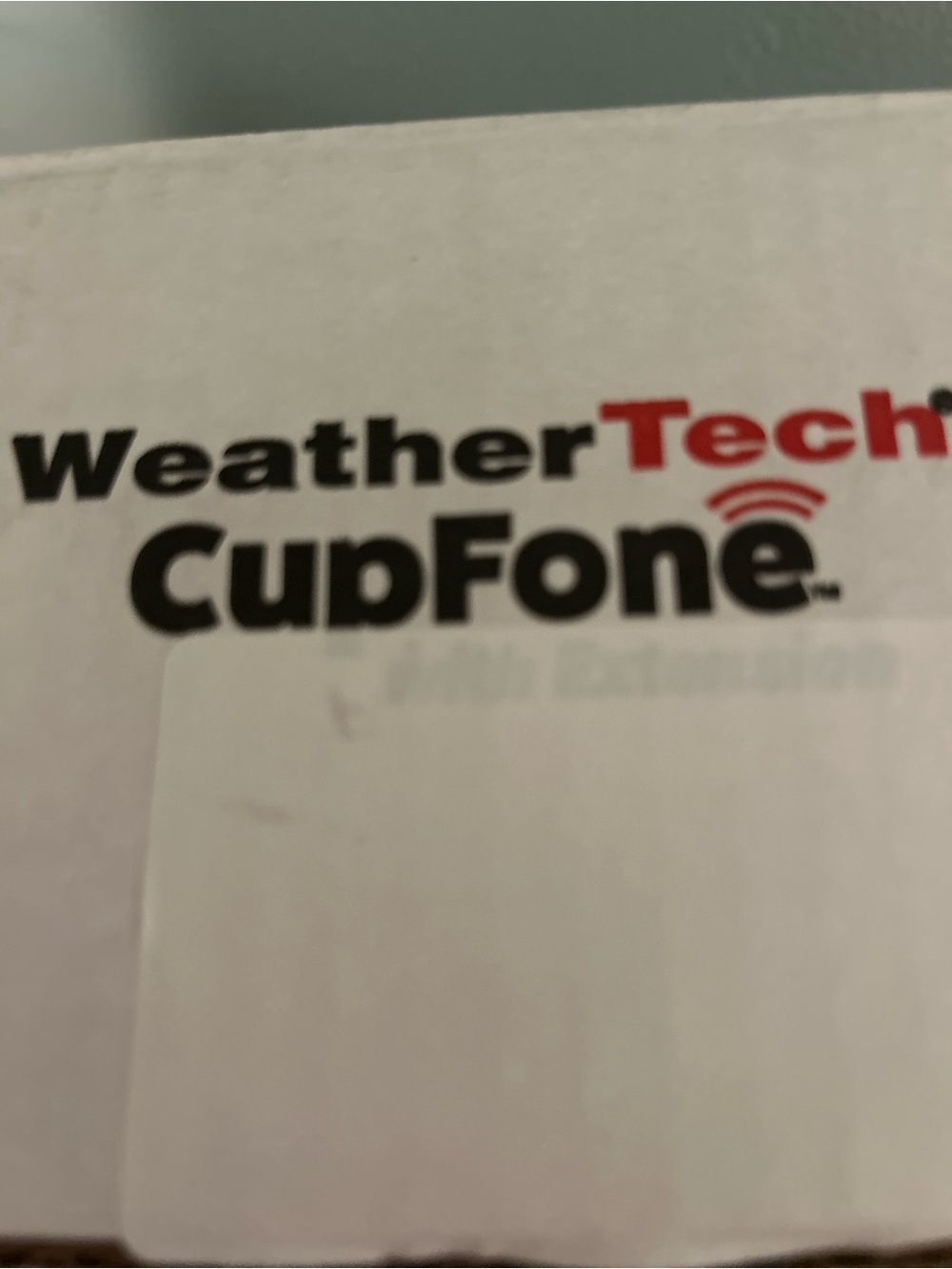 WeatherTech Black Cup Phone Holder - Picture 4 of 6